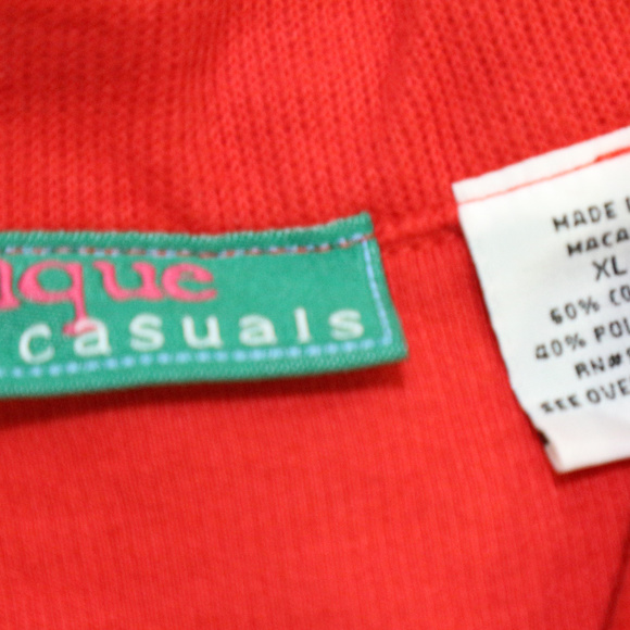Vintage ONQUE Casuals Red Christmas Tree Cardigan - Picture 5 of 7